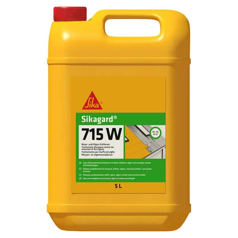 Nettoyant anti-mousse et anti-algues, Sikagard-715W 5l