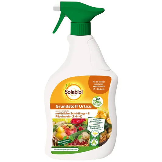Solabiol Bio Ingrédient de base Urtica Spray prêt à l’emploi - 1 Litre