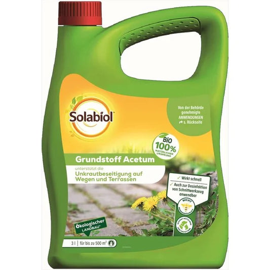 Solabiol Acetum 3l - Désherbage des chemins et terrasses