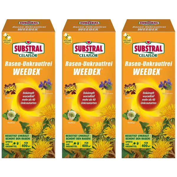 CELAFLOR WEEDEX Herbicide Désherbant Sélectif 3X400 ml