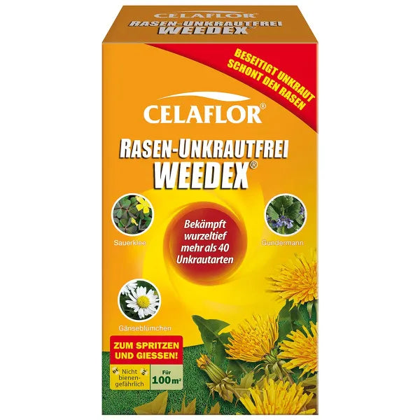 CELAFLOR WEEDEX Herbicide Désherbant Sélectif 100 ml pour 100 m²